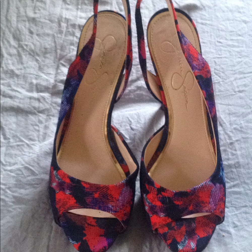 Jessica Simpson high heels